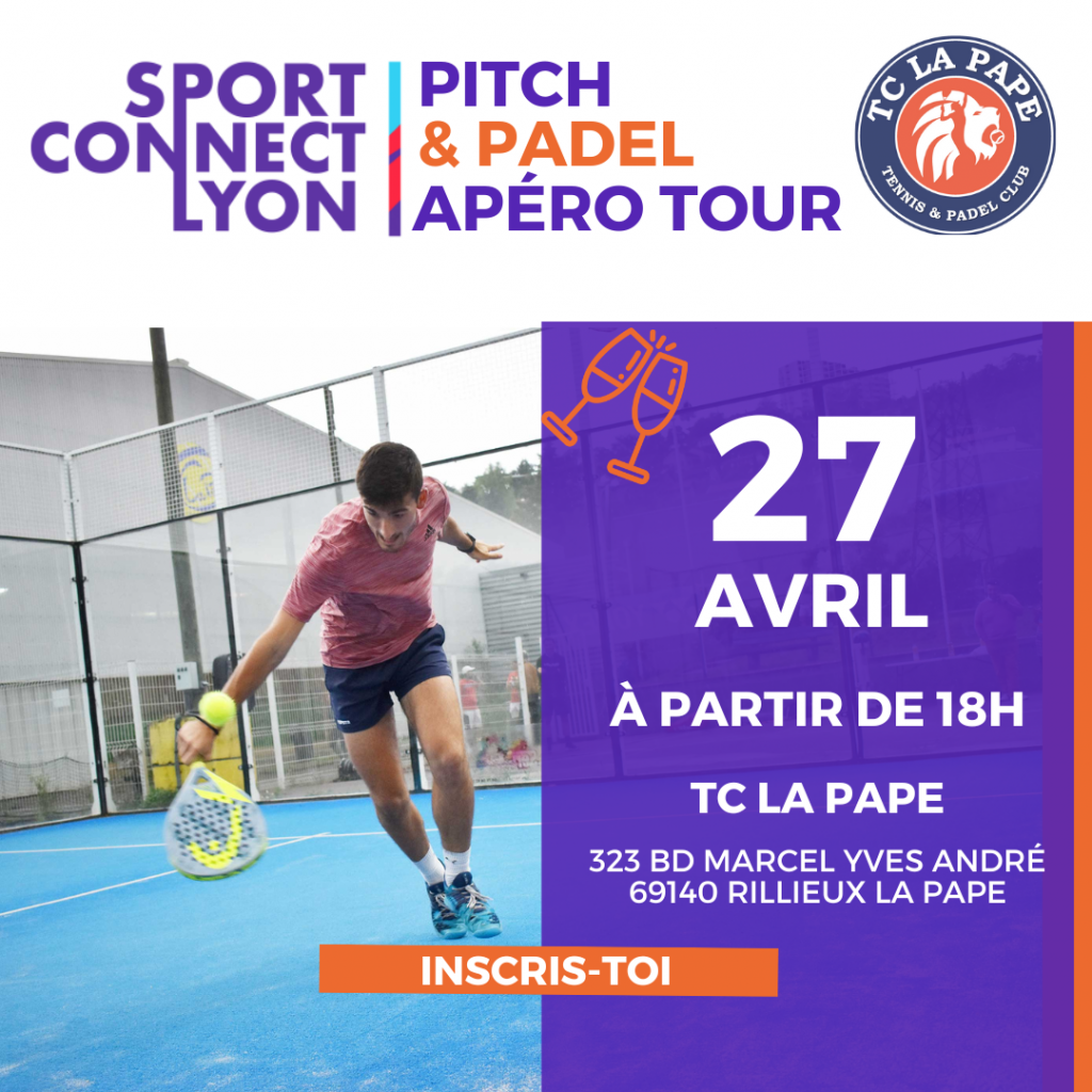 Apero Sport Connect Lyon - Tournoi de Padel