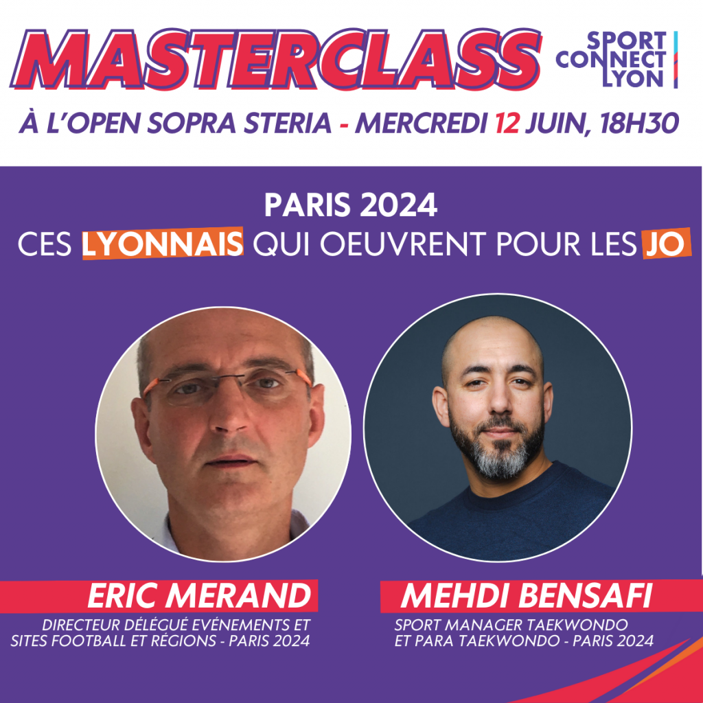 Masterclass spéciale JO avec Eric Merand et Mehdi Bensafi